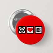 Badminton Button (Vorne & Hinten)