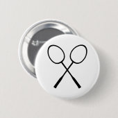 Badminton Button (Vorne & Hinten)