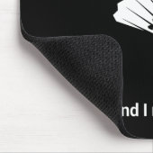Badminton Calling Badminton Lover Funny Badminton Mousepad (Ecke)