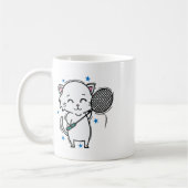 Badminton Cat Kaffeetasse (Links)