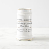 Badminton Champion Bierglas (Mittel)