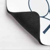 Badminton Champion I Racket I Shuttle I Badminton Mousepad (Ecke)