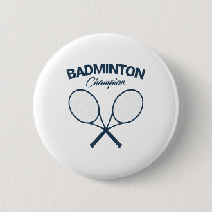 Badminton Champion I Schläger I Federball I Badmin Button