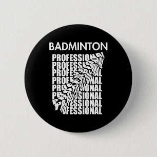 Badminton Champion Shuttle Racket Smash Turnier Button