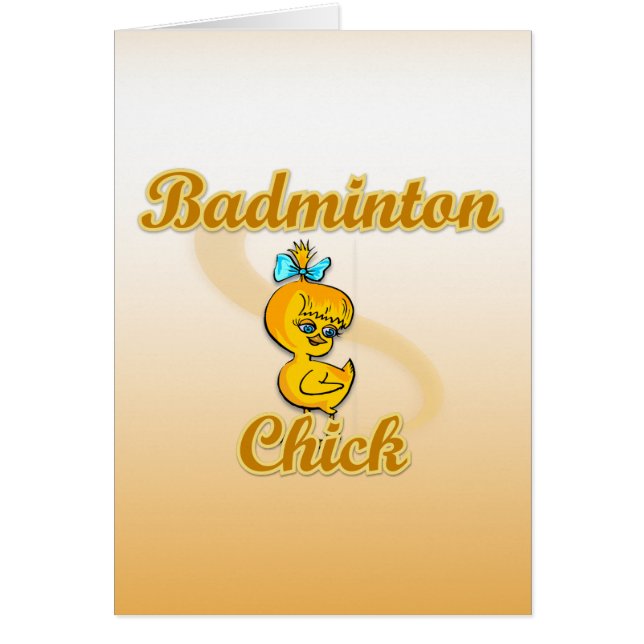 Badminton Chick (Vorne)