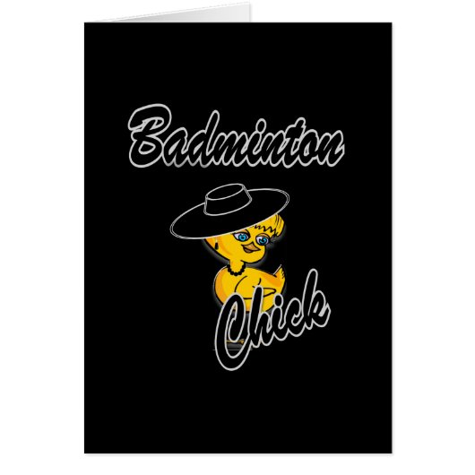 Badminton Chick #4 (Vorne)