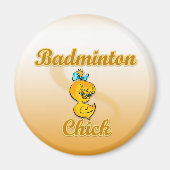 Badminton Chick Magnet (Vorne)