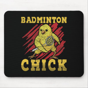 Badminton Chick Mousepad