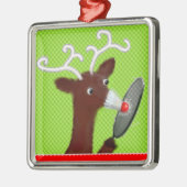 Badminton Christmas Collectible Ornament Aus Metall (Links)