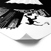 Badminton City Poster (Ecke)