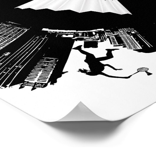 Badminton City Poster (Ecke)