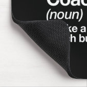 Badminton Coach Definition Sportbegeisterter Train Mousepad (Ecke)