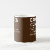 Badminton Coach Noun Definition Shuttlecock Kaffeetasse (Mittel)