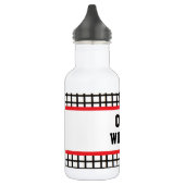 Badminton Coach - Personalisiert Trinkflasche (Links)