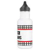 Badminton Coach - Personalisiert Trinkflasche (Rechts)