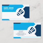 Badminton Coach Visitenkarte (Vorne/Hinten)