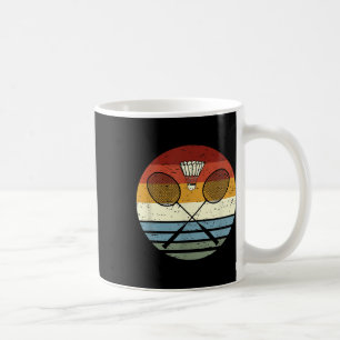 Badminton - Cooles Vintage Retro Sport Outfit Rack Kaffeetasse