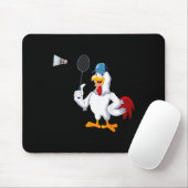 Badminton Costume Badminton Player Mousepad (Mit Mouse)