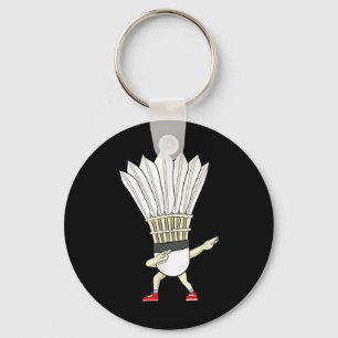 Badminton Dabbing Shuttle Birdie Junge Badminton Schlüsselanhänger