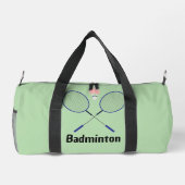 Badminton Design Duffel Bag Duffle Bag (Rückseite)