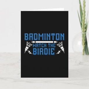Badminton - Die Birdie Karte