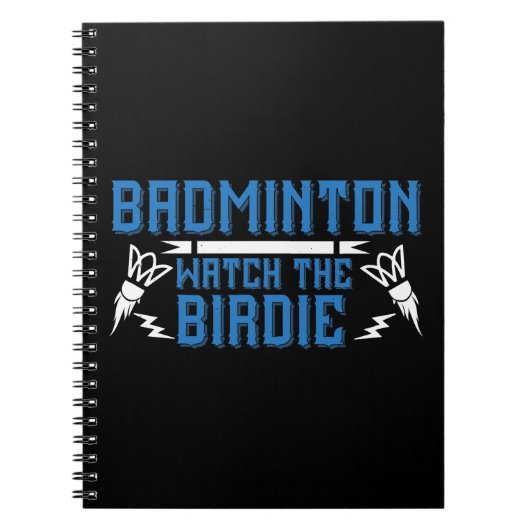 Badminton - Die Birdie Notizblock (Vorderseite)