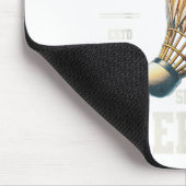 Badminton Drop Clear Smash Wiederholen Shuttle Mousepad (Ecke)