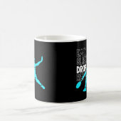 Badminton Eat Sleep Drop Wiederholung Kaffeetasse (Mittel)