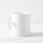 Badminton Ecg Heartbeat Pulsfrequenz 1 Kaffeetasse (Vorderseite Links)