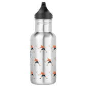 Badminton Edelstahlflasche (Rechts)