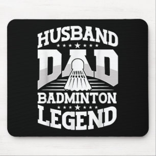 Badminton, Ehemann Vater Badminton Legende Shuttle Mousepad