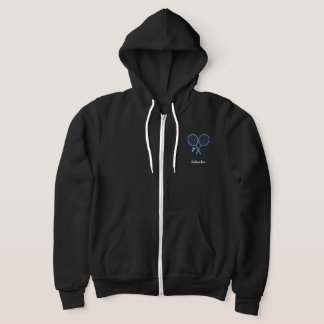 Badminton-Enthusiast Minimalist Design Hoodie