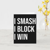 Badminton Enthusiasten Meme Quote Karte (Gelbe Blume)