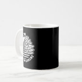 Badminton-Enthusiasten-Shuttle Badminton-Racket Kaffeetasse (Vorderseite Links)