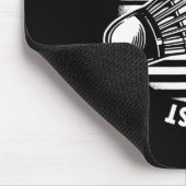 Badminton-Enthusiasten-Shuttle Badminton-Racket Mousepad (Ecke)