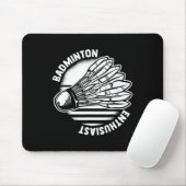 Badminton-Enthusiasten-Shuttle Badminton-Racket Mousepad (Mit Mouse)