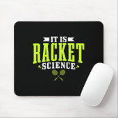Badminton es ist Racket Science Men Funny Mousepad (Mit Mouse)