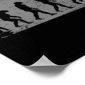 Badminton-Evolution Poster (Ecke)