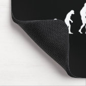 Badminton Evolution Shuttle Funny Mousepad (Ecke)