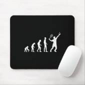 Badminton Evolution Shuttle Funny Mousepad (Mit Mouse)