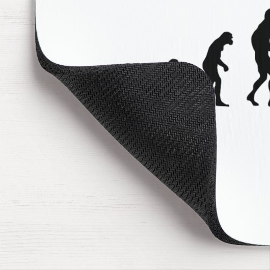 Badminton Evolution Shuttle Funny Mousepad (Ecke)