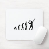 Badminton Evolution Shuttle Funny Mousepad (Mit Mouse)