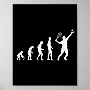 Badminton Evolution Shuttle Lustig Poster