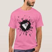 Badminton-Explosion T-Shirt (Vorderseite)
