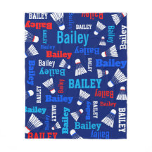 Badminton fährt weiß, blau, rot