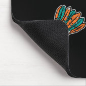 Badminton farbiger Shuttleservice für Badminton Pl Mousepad (Ecke)