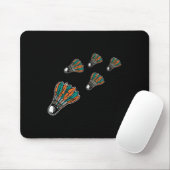 Badminton farbiger Shuttleservice für Badminton Pl Mousepad (Mit Mouse)