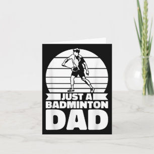 Badminton Father Shuttle - Spieler nur eine Badmin Karte
