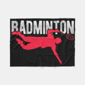 Badminton Fleecedecke (Vorderseite (Horizontal))