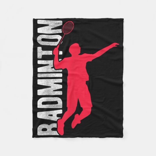 Badminton Fleecedecke (Vorderseite)